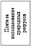 Надпись: Плата за использование природных ресурсов