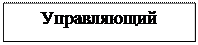 Надпись: Управляющий