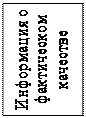 Надпись: Информация о фактическом качестве