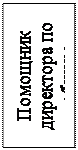 Надпись: Помощник директора по общим вопросам – 1 ч.