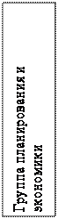 Надпись: Группа планирования и экономики