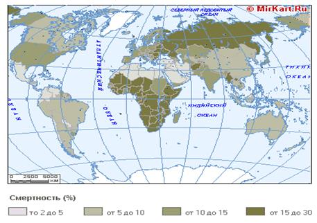 перейти на интерактивную карту смертности мира