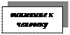 Надпись: внимание к человеку