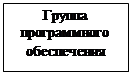Надпись: Группа программного обеспечения