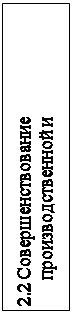 Надпись: 2.2	Совершенствование производственной и организационной
        структуры предприятия.
