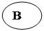 Овал: В