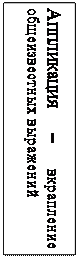 Надпись: Аппликация – вкрапление общеизвестных выражений