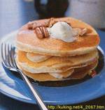 АМЕРИКАНСКИЕ ОЛАДЬИ С БАНАНАМИ И ОРЕХАМИ