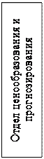 Надпись: Отдел ценообразования и прогнозирования