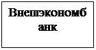 Надпись: Внешэкономбанк