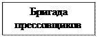 Надпись: Бригада прес-совщиков К.Б.