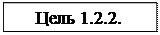 Надпись: Цель 1.2.2.