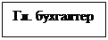 Надпись: Гл. бухгалтер