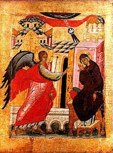 Икона Благовещения
